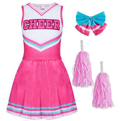 pink cheer costume